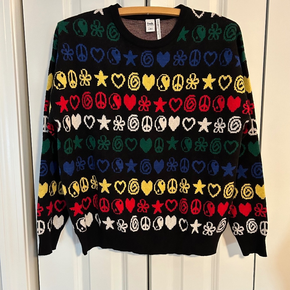 Twik retro sweater. 80s 90s vibe